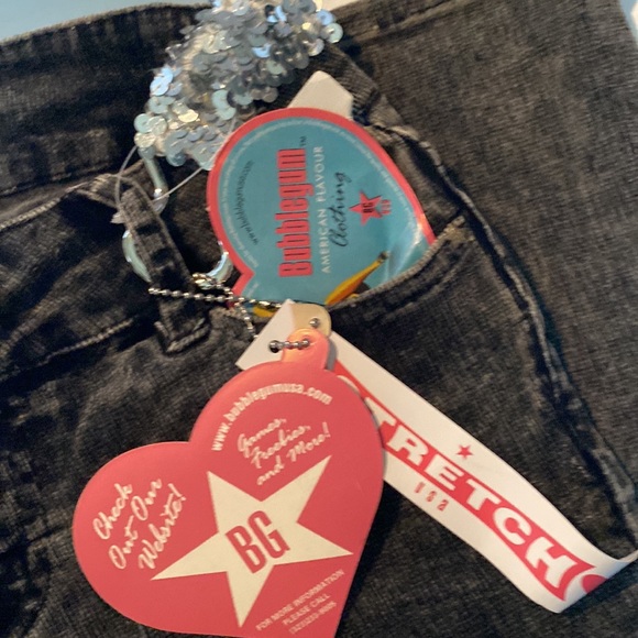 NWT & Vintage Bubblegum Gray Brushed Corduroy Jeans - Picture 4 of 12